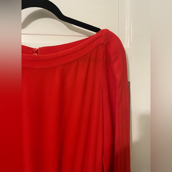 Diane Von Furstenberg Orange Red Jumpsuit - Picture 2 of 12